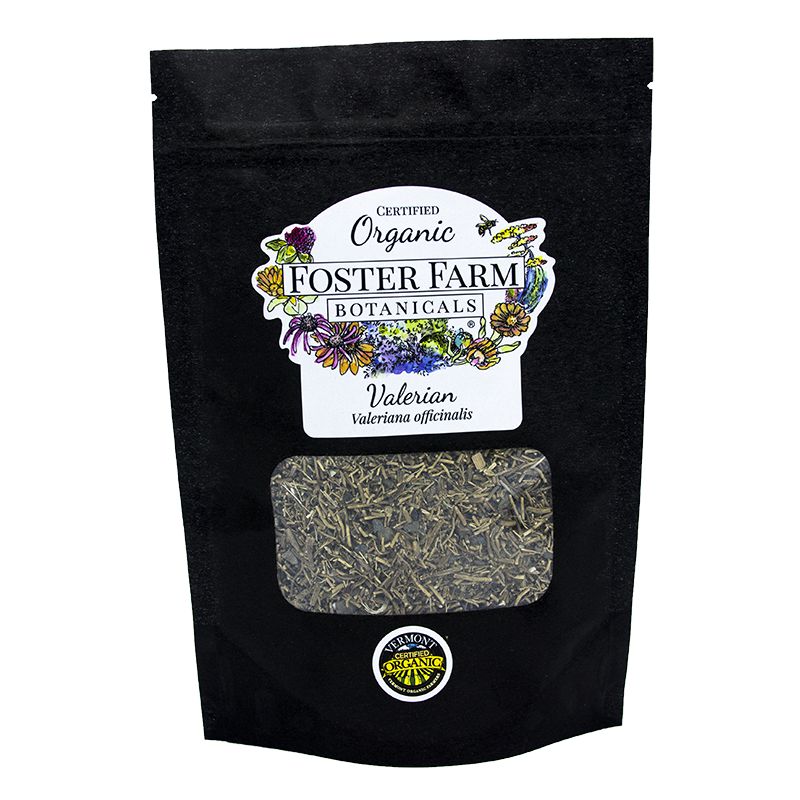 Organic Dried Valerian Root in Bag